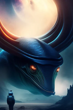 poster game alien planet